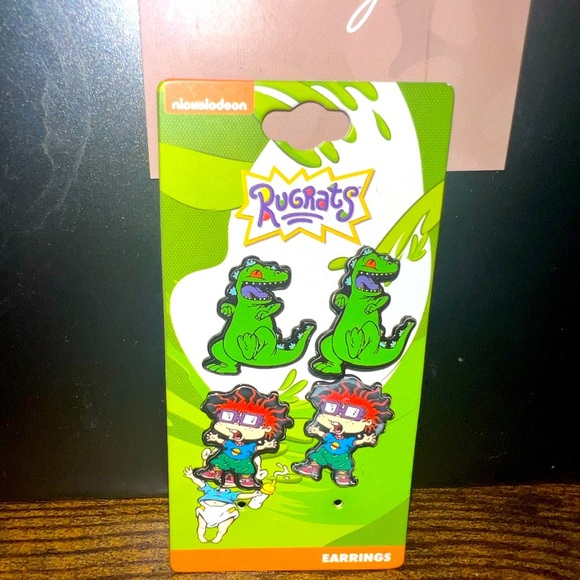 Rugrats two pack earrings NWT - Picture 1 of 2